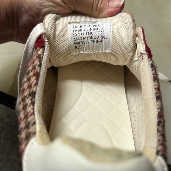 Birdies | Roadrunner Sneakers Red Primary Plaid Size 8.5 - Picture 8 of 10